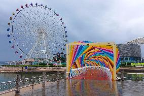 Rainbow Bridge in Qingdao