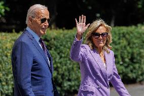 Biden Departs The White House - Washington