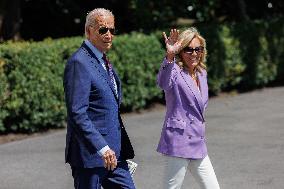 Biden Departs The White House - Washington