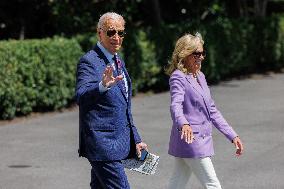 Biden Departs The White House - Washington