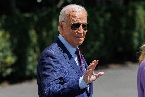 Biden Departs The White House - Washington