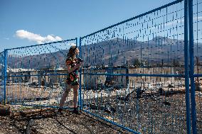 Wildfire Damage In Jasper National Park - Canada