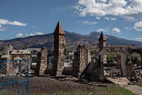 Wildfire Damage In Jasper National Park - Canada