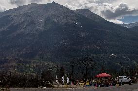 Wildfire Damage In Jasper National Park - Canada