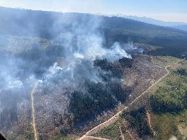 Wildfires Rage Across British Columbia - Canada