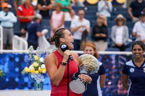 Cincinnati Open Women's Final: Sabalenka Vs. Pegula