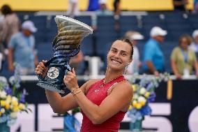 Cincinnati Open Women's Final: Sabalenka Vs. Pegula