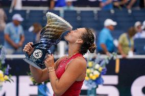 Cincinnati Open Women's Final: Sabalenka Vs. Pegula