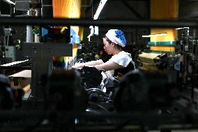 A Jacquard Loom Workshop in Huai'an