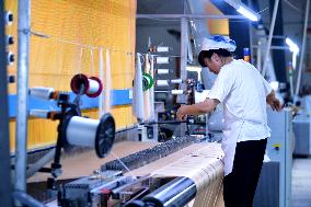 A Jacquard Loom Workshop in Huai'an