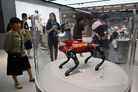 The First AI Robot Dog Experience Store in China