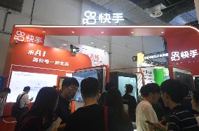 Kuaishou Booth at2024 WAIC in Shanghai