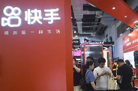 Kuaishou Booth at2024 WAIC in Shanghai