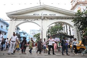 Protest Over Doctor Rape And Murder Incident In Kolkata