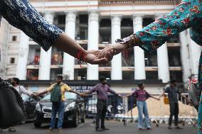 Protest Over Doctor Rape And Murder Incident In Kolkata