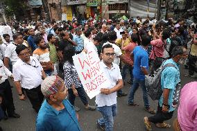 Protest Over Doctor Rape And Murder Incident In Kolkata