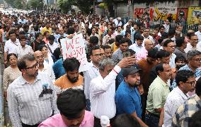 Protest Over Doctor Rape And Murder Incident In Kolkata