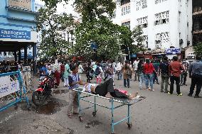 Protest Over Doctor Rape And Murder Incident In Kolkata