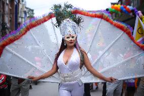 Gaijatra Parade In Kathmandu.