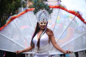 Gaijatra Parade In Kathmandu.