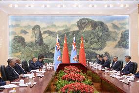 China-Fiji talks