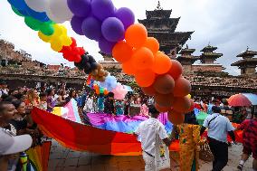 Nepali LGBTIQ+ Community Hold Gaijatra (Pride) Parade In Kathmandu