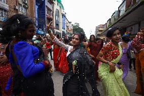 Nepali LGBTIQ+ Community Hold Gaijatra (Pride) Parade In Kathmandu