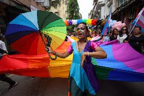 Nepali LGBTIQ+ Community Hold Gaijatra (Pride) Parade In Kathmandu