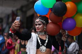 Nepali LGBTIQ+ Community Hold Gaijatra (Pride) Parade In Kathmandu