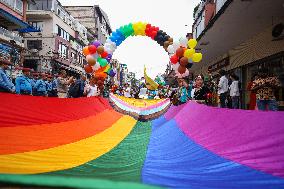 Nepali LGBTIQ+ Community Hold Gaijatra (Pride) Parade In Kathmandu