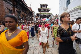 Nepali LGBTIQ+ Community Hold Gaijatra (Pride) Parade In Kathmandu