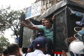 University Students Protest Against Doctor Rape And Murder In Kolkata, India