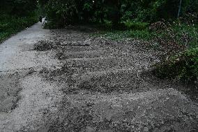 Unidentified Bodies Graves Of Student Movement Violence In Dhaka, Bangladesh