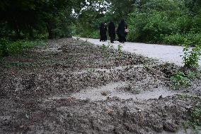 Unidentified Bodies Graves Of Student Movement Violence In Dhaka, Bangladesh