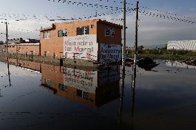 Floods In Chalco Affect Families Come Mexico