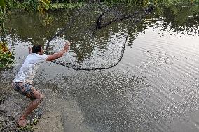 Heavy Monsoon Rain Causing Floods In Bangladesh