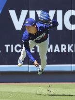 Baseball: Los Angeles Dodgers pitcher Yamamoto