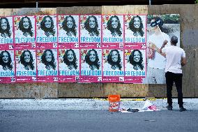 Wheatpasting At Chicago DNC