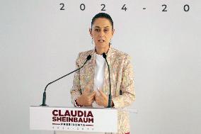 Claudia Sheinbaum Briefing Conference - Mexico