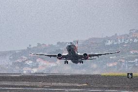 Hundreds Trapped At Madeira Airport By Strong Winds And Wildfires