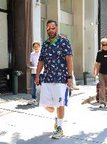 Adam Sandler Steps Out - NYC