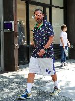 Adam Sandler Steps Out - NYC