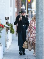 Diane Keaton Runs Errands - LA