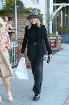 Diane Keaton Runs Errands - LA