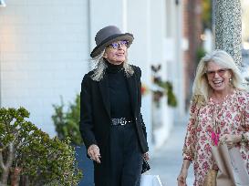 Diane Keaton Runs Errands - LA