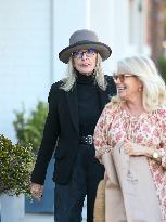 Diane Keaton Runs Errands - LA