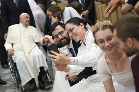 Pope Francis Wednesday Audience - Vatican