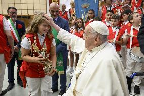 Pope Francis Wednesday Audience - Vatican