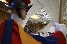 Pope Francis Wednesday Audience - Vatican