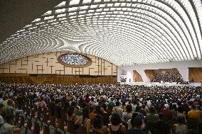 Pope Francis Wednesday Audience - Vatican